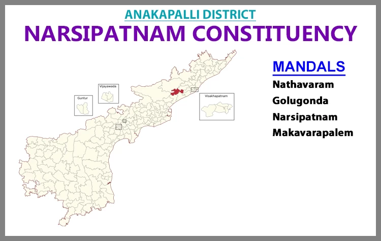 AP Elections Narsipatnam 2024 Results Comparison To 2019 Candidates And Voters Details