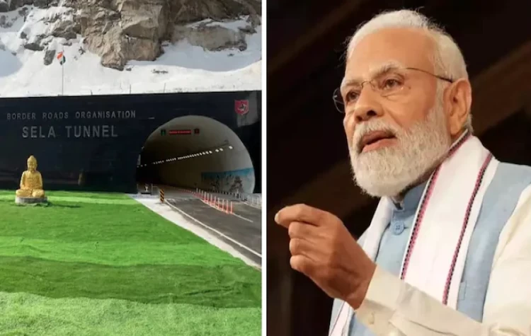 Prime Minister Modi Inaugurates Sela Tunnel: A Milestone In Arunachal Pradesh's Connectivity