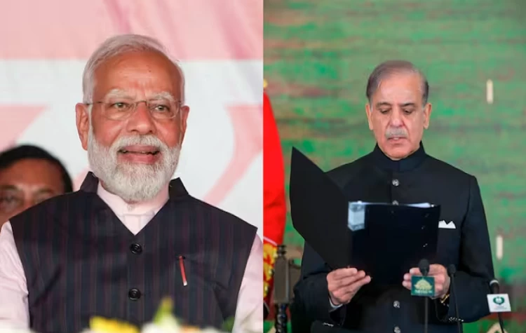 PM Modi Congratulates Shehbaz Sharif On Re-election As Pakistan's Prime Minister