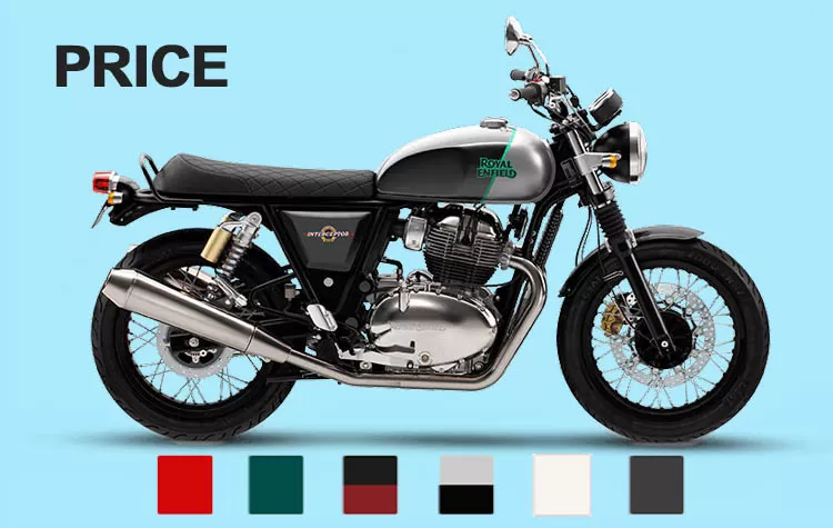 Royal Enfield Interceptor 650 Ex-Showroom Price