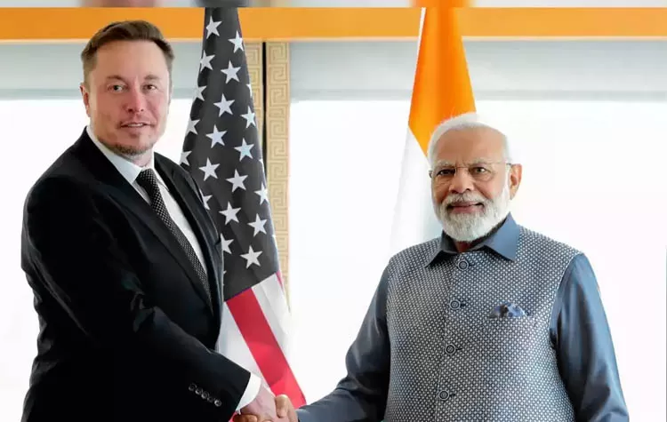 Tesla's India Entry Gains Momentum As Recruitment Begins Following Modi-Musk Meeting