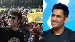 'Dhoni, Dhoni' Chants In Tamil Nadu College Thrill 'guest' Shivam Dube