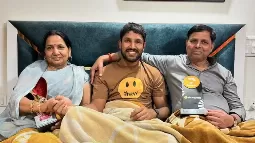 Dhruv Jurel Shares The Ranchi Test Player Of The Match Award With His Parents