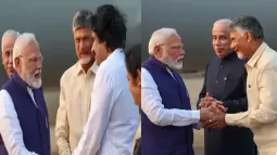 PM Modi, Chandrababu, And Pawan Kalyan Road Show In Visakhapatnam