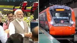 Prime Minister Narendra Modi Launches 10 New Vande Bharat Trains