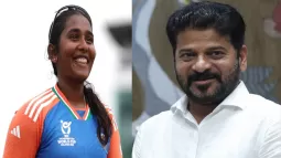 Telangana CM Revanth Reddy Offers Rs 1 Crore Bonus To Cricketer Gongadi Trisha