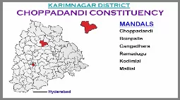 TS Elections Choppadandi 2023 Results Comparison To 2018 Candidates And Voters Details