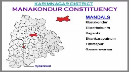 TS Elections Manakondur 2023 Results Comparison To 2018 Candidates And Voters Details