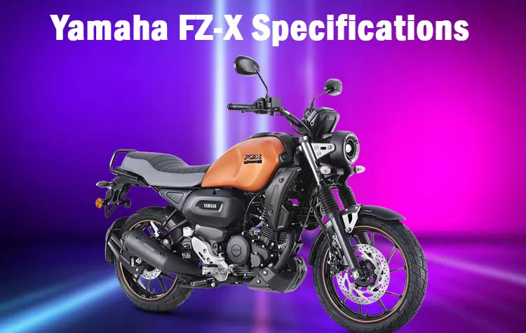 Yamaha FZ-X Specifications